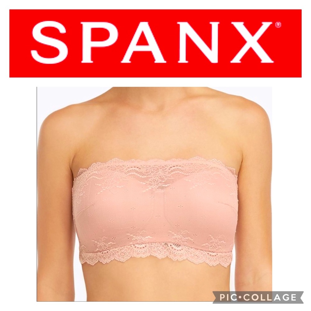 SPANX UndieTectable Better Bandeau Strapless NWOT